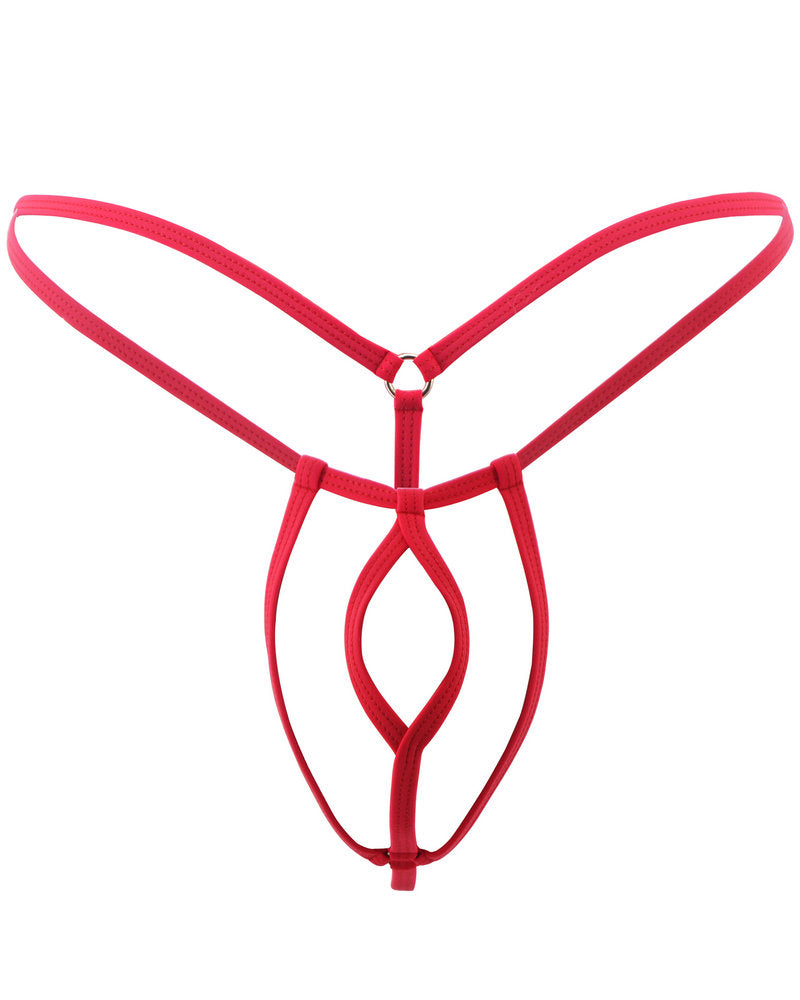 Men's Two Tone Extreme String Bikini For Men Sexy Exotic Underwear