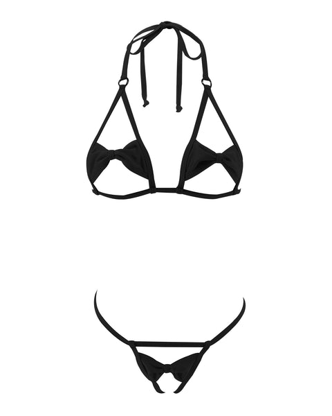 Extreme Micro Bikini Crotchless G-String Thong