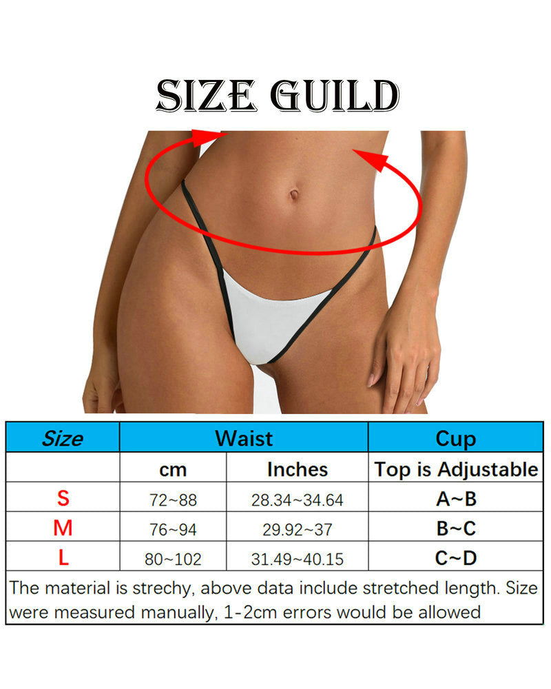 Extreme Micro Bikini Thong Bikinis Sets for Women G String Mini Bathing Suit