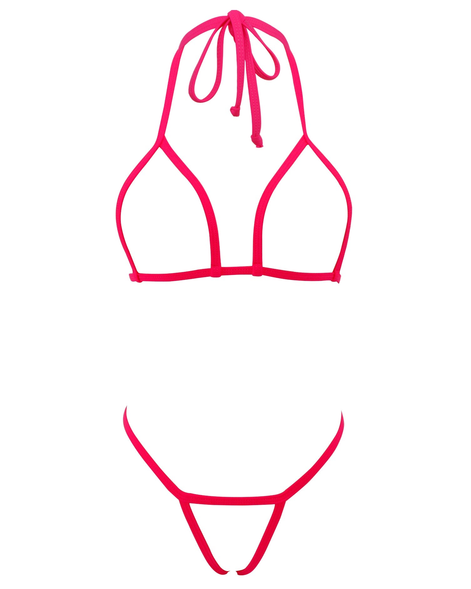 SHERRYLO Black Extreme String Micro Bikini (Customized Products Need ...