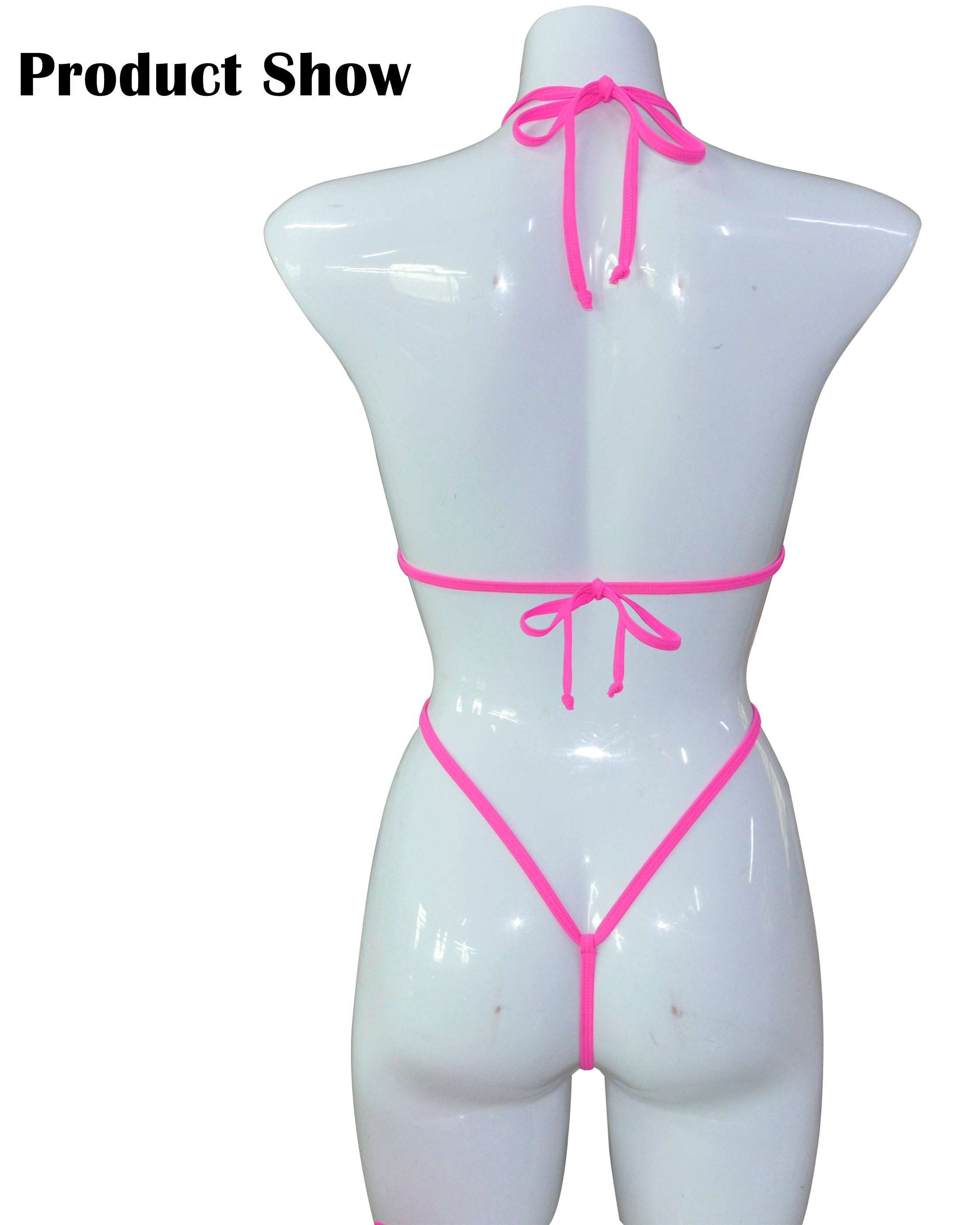 Fuchsia Slingshot Extreme Micro Sling Bikini G String Dancer Outfits Exotic
