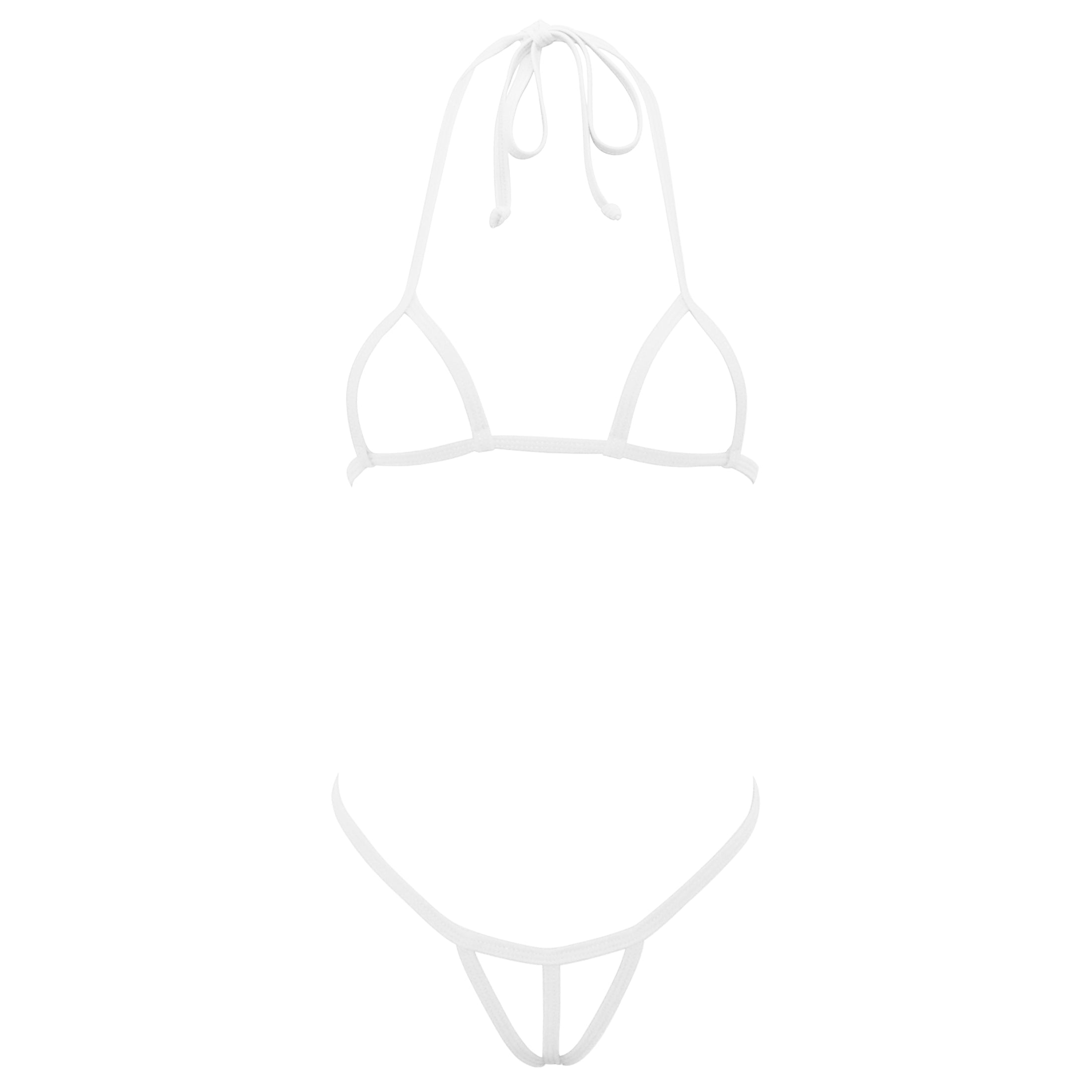 SHERRYLO Black Extreme String Micro Bikini (Customized Products Need 7days For Production)