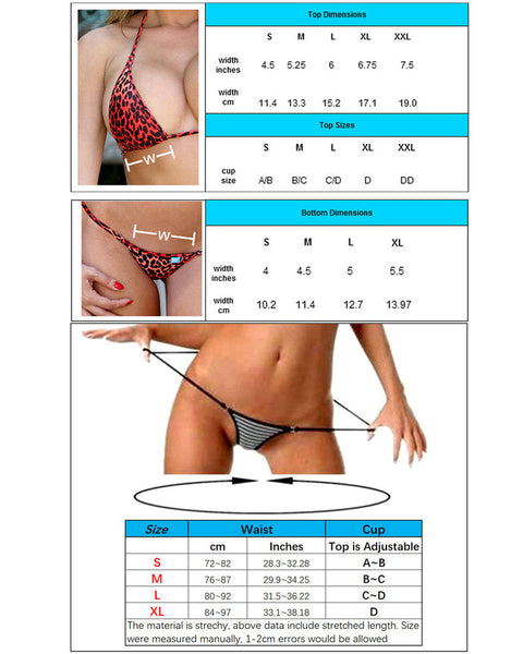 Micro G String Bikini Sexy Exotic Extreme Mini Bkinis Color Block Thong Swimsuit For Women