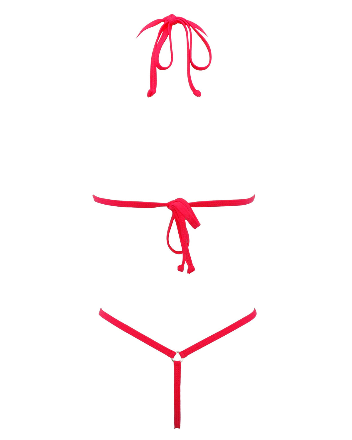 SHERRYLO Black Extreme String Micro Bikini (Customized Products Need ...