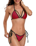 Brazilian String Thong Bikini Sets for Women Swimsuit