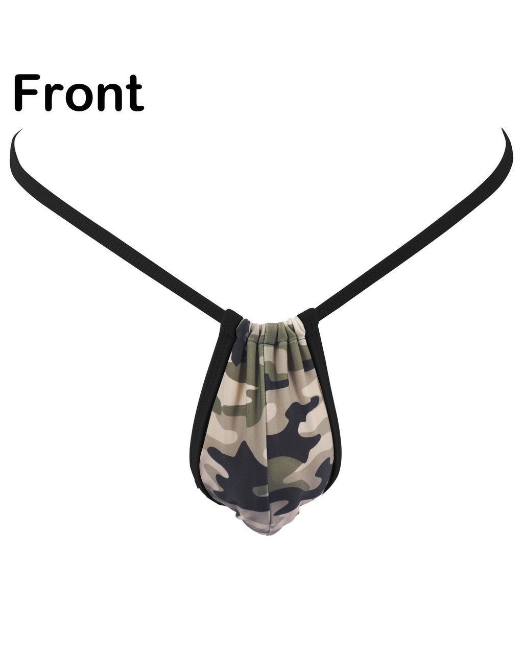 Camouflage Men's Thong Bikini Men G String Jockstraps
