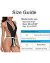 Sexy One Piece Swimsuit for Women Thong Monokini Bathing Suit