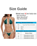 Tiny Swimsuits for Women Micro Bikini String Thong Bikini Sets