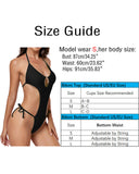 Sexy Thong One Piece Swimsuit for Women Thong G String Monokini