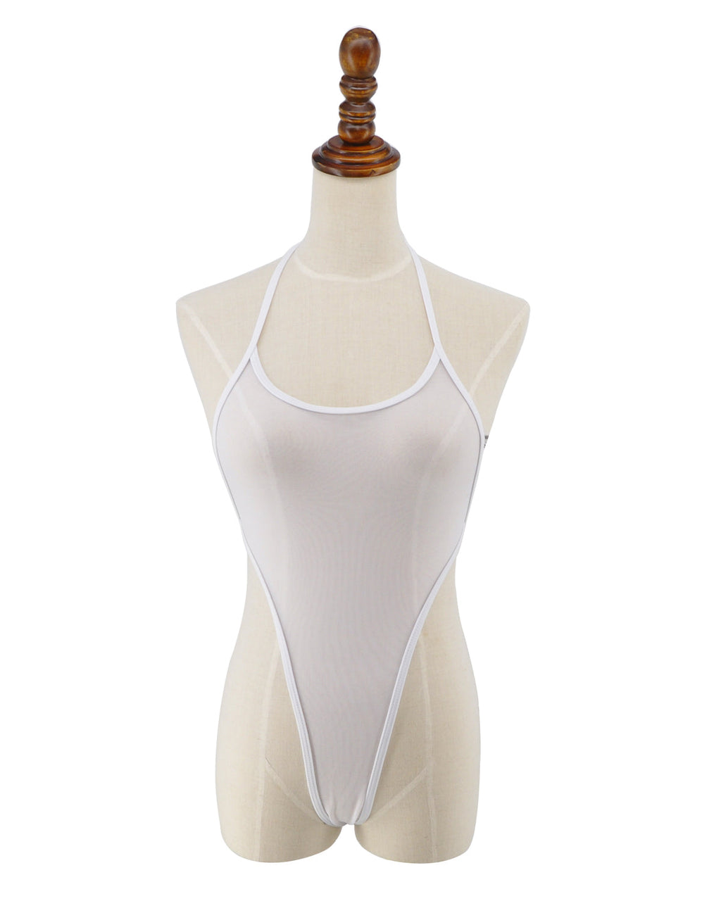 See Thru Micro Rhinestone See Through Micro Monokini String One Piece Swimsuit sherrylo swimwear ...