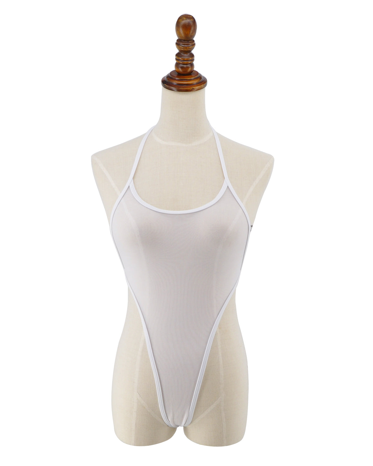 See Through Micro Monokini G String One Piece Swimsuit