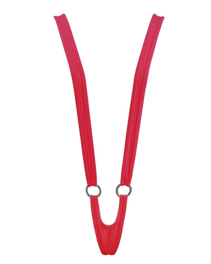 Red Slingshot Bikini Sexy Suspender Sling Micro Bikini