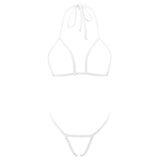 SHERRYLO White Extreme Micro String Bikini