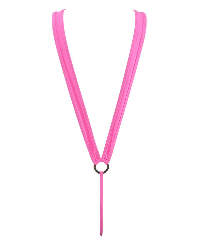 Pink Slingshot Bikini Sexy Suspender Sling Bikini