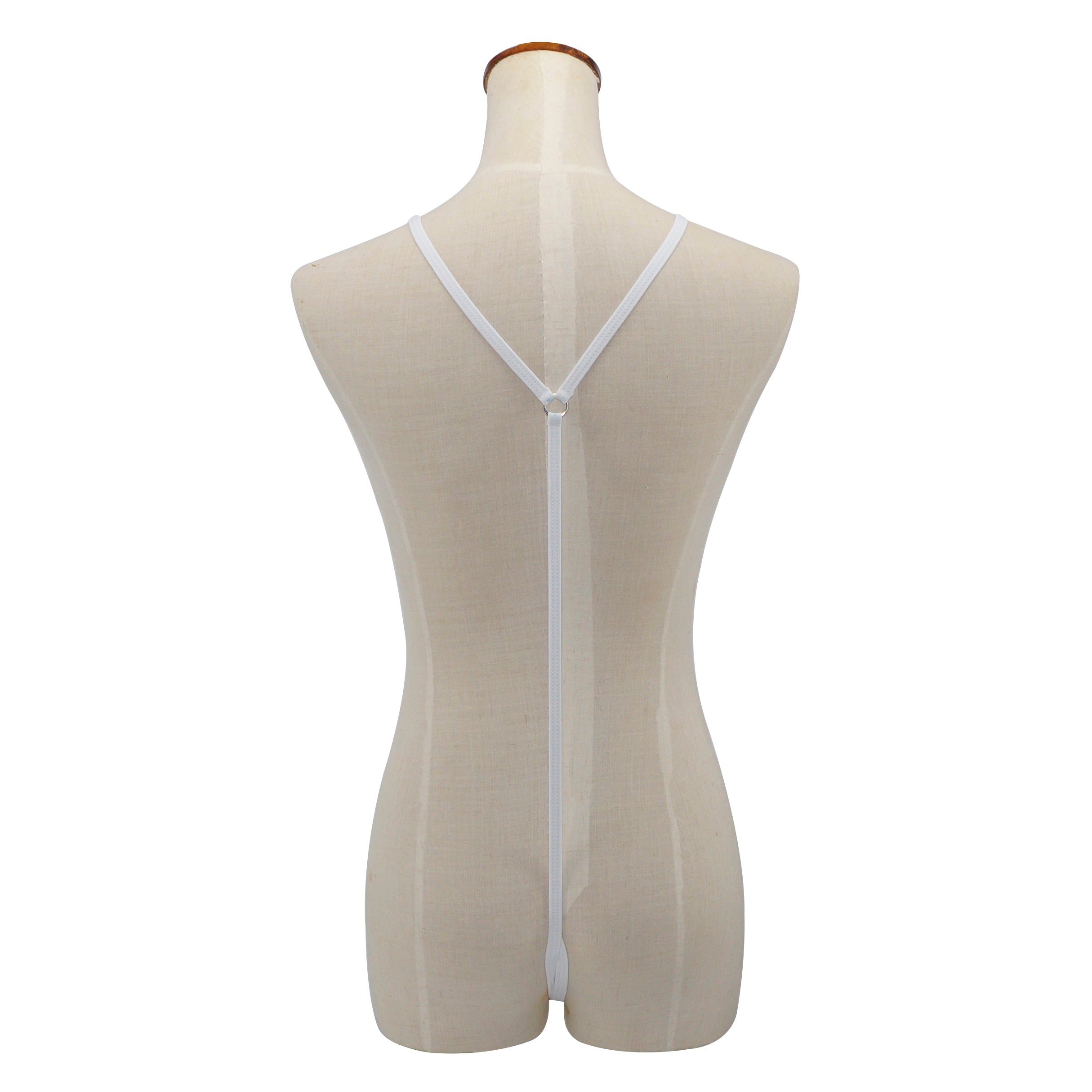 SHERRYLO White Sheer Sling Bikini Slutty Slingshot Bikinis