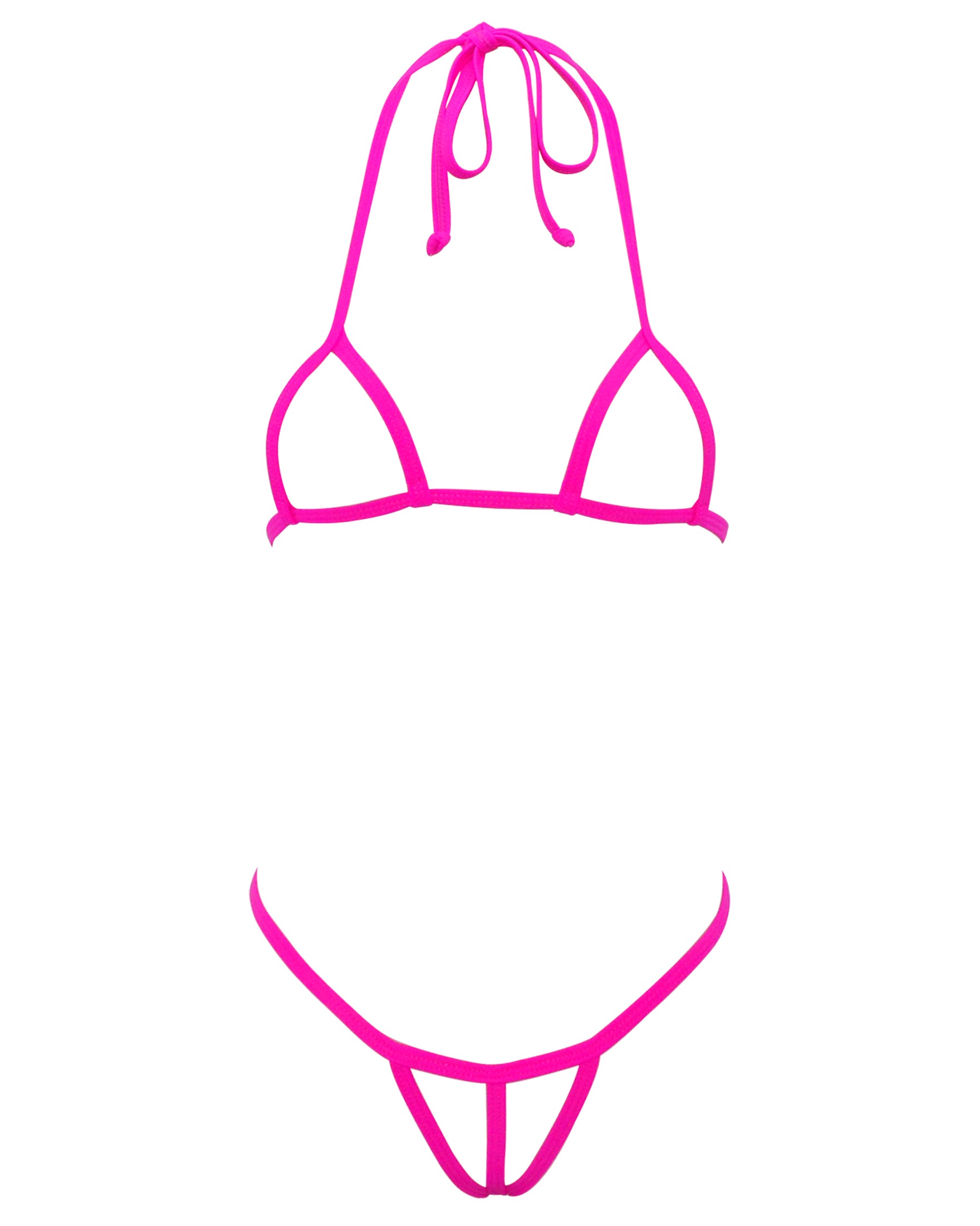 SHERRYLO Black Extreme String Micro Bikini (Customized Products Need 7days For Production)