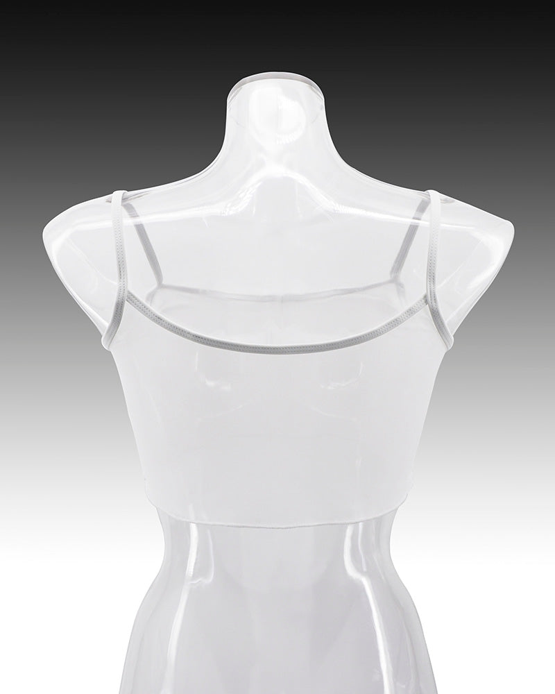 White Sheer Tank Top