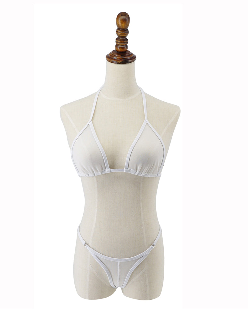 Transparent Bikini Micro G-String Thong Bikini Sheer Swimwear