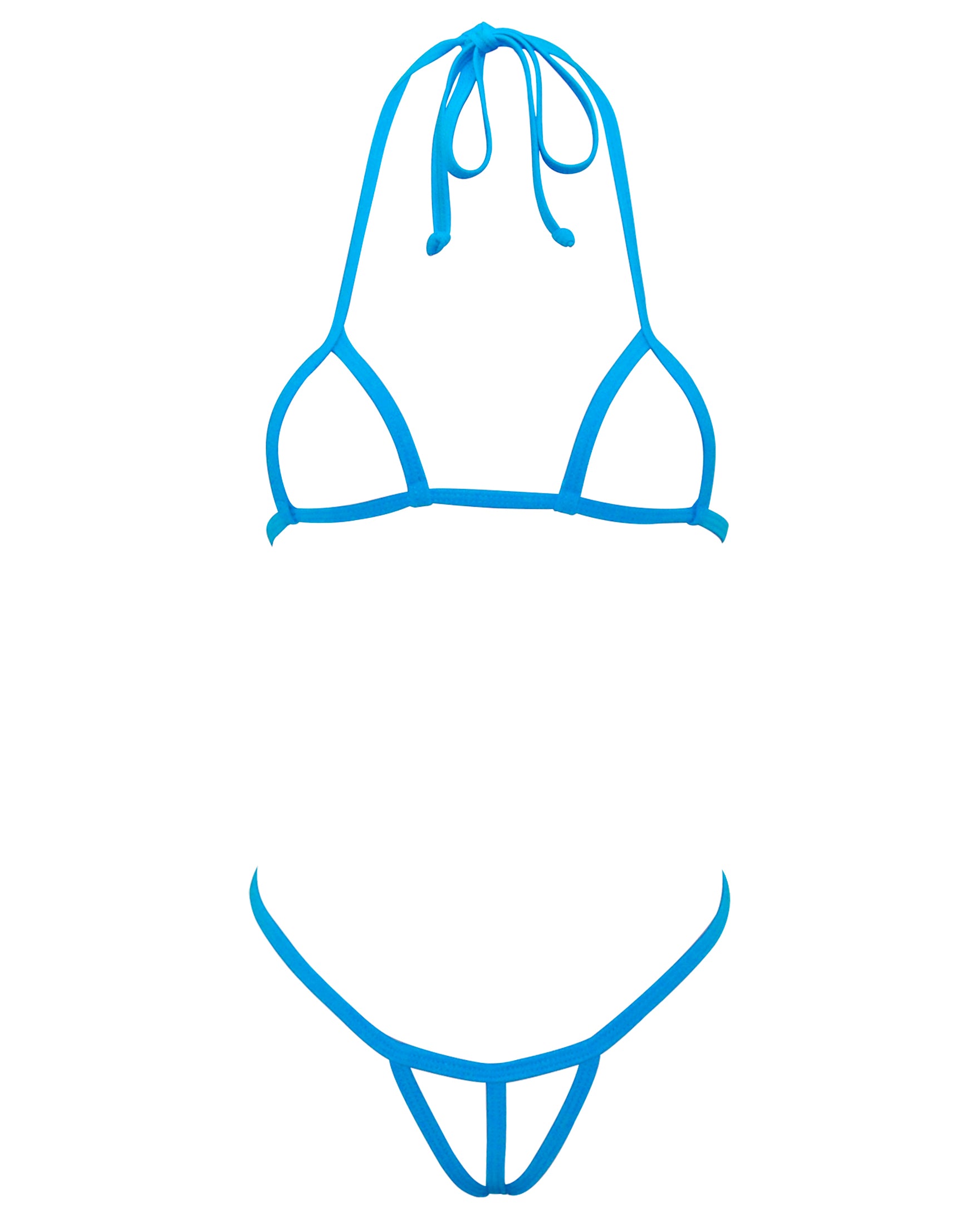 SHERRYLO Black Extreme String Micro Bikini (Customized Products Need 7days For Production)