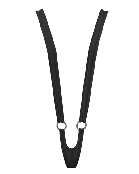 Black Micro Monokini Bikini G String