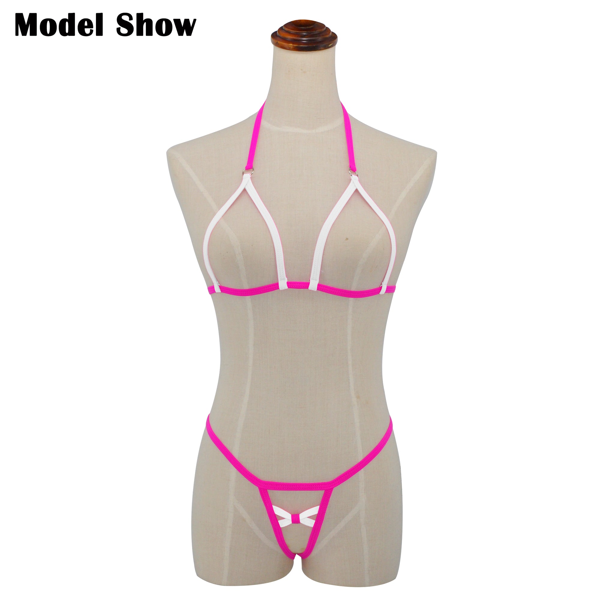 SHERRYLO Black Extreme String Bikini