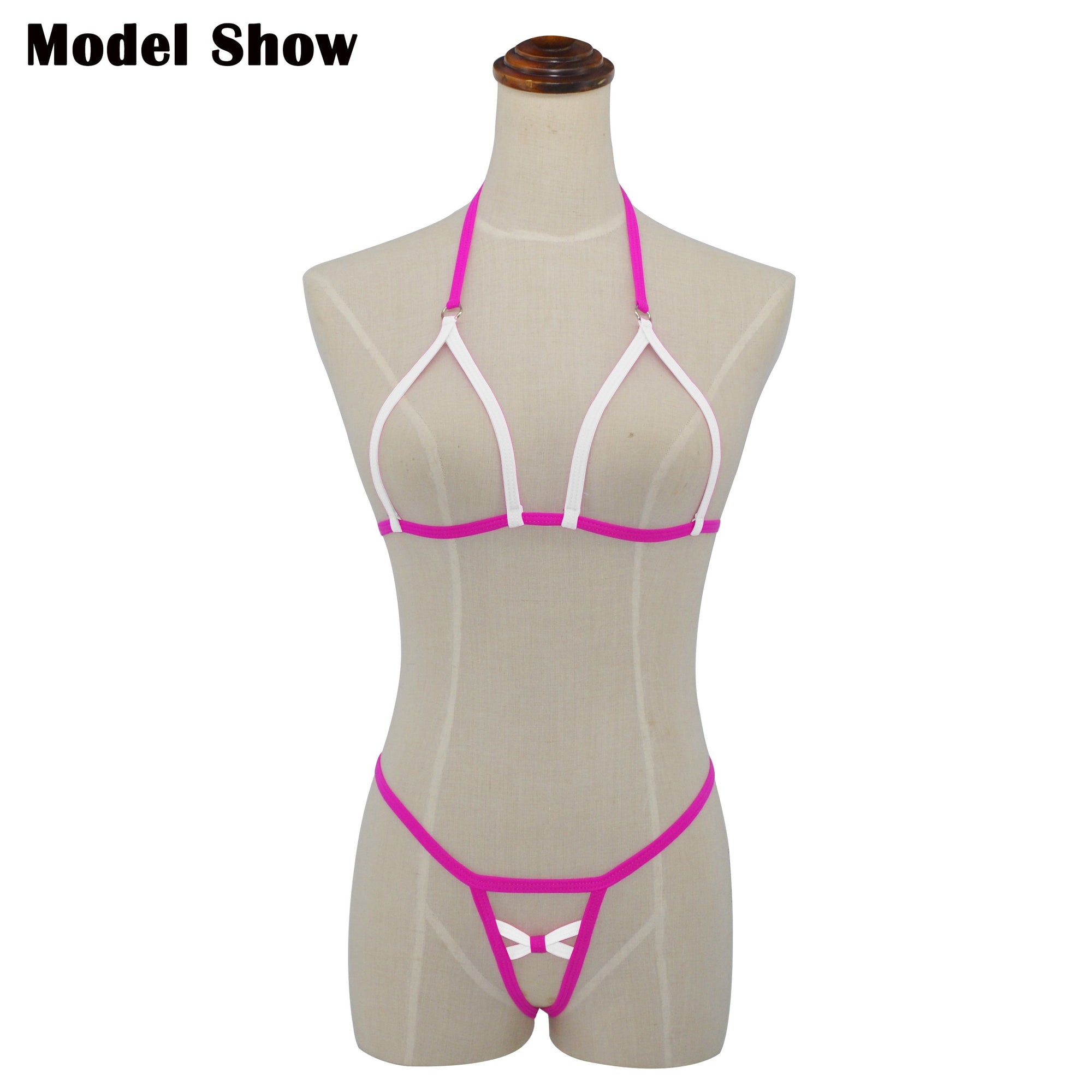 SHERRYLO Extreme Micro Bikini G String Lingerie Set