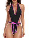 Thong Swimsuit For Women Sexy One Piece Bathing Suit