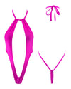 Fuchsia Sling Bikini Extreme Micro String Bikini