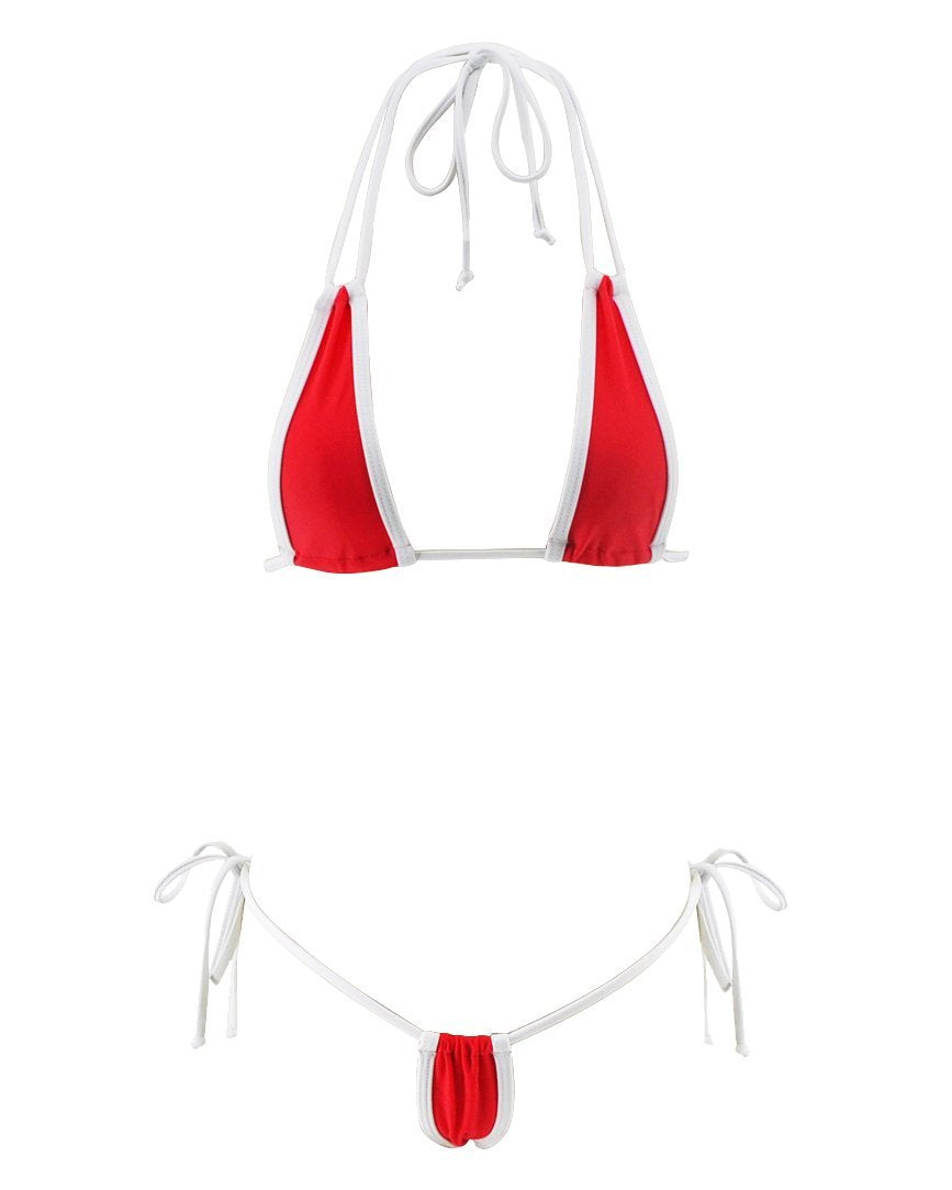Sensual Micro Bikini Sexy Minimal Coverage Bikini Set