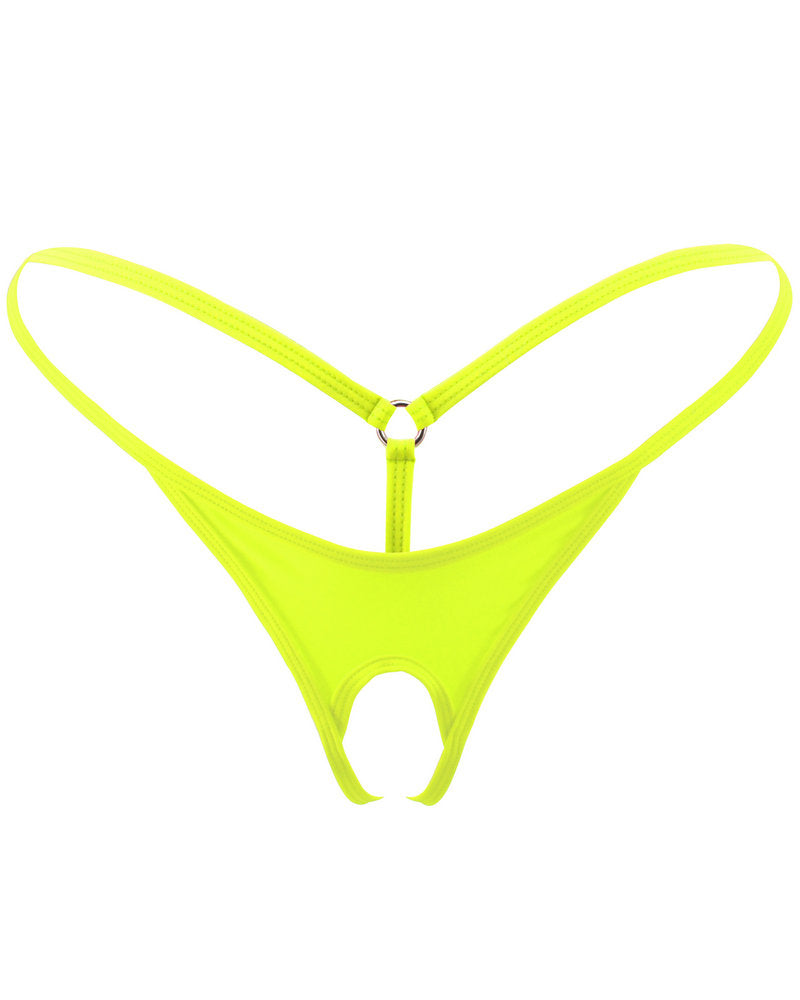 Crotchless Men's G String Thong Exotic Men's Underwear