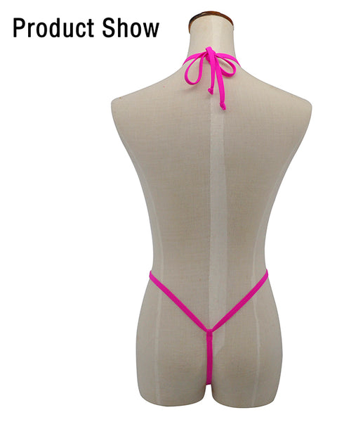 Sheer G String Thong One Piece Monokini Swimsuit – SHERRYLO Swimwear