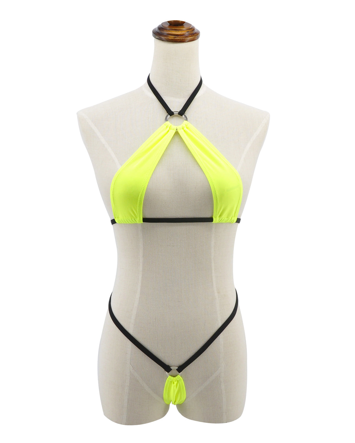 Sexy Chartreuse Micro Bikini Mini Bikinis micro bikini
