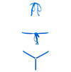 SHERRYLO Bue See Thru Micro Bikini Extreme Mini Slutty G String Bikinis