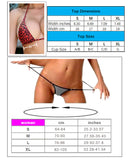 Transparent Bikini Micro G-String Thong Bikini Sheer Swimwear