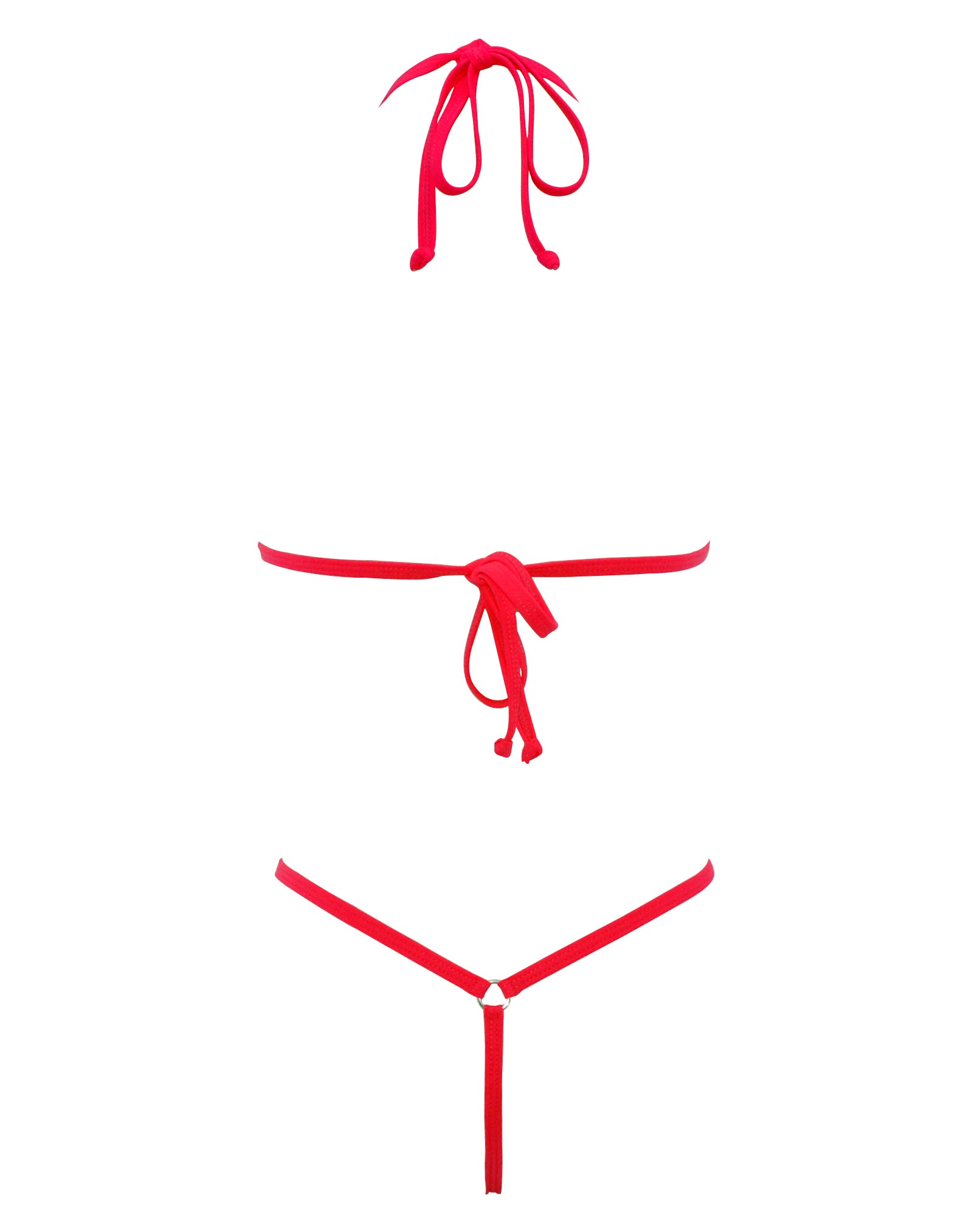 SHERRYLO Black Extreme String Micro Bikini (Customized Products Need 7days For Production)