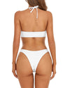 Swimsuit Women Plain 2 Piece Bathing Suit for Women High Cut Bikini Sets