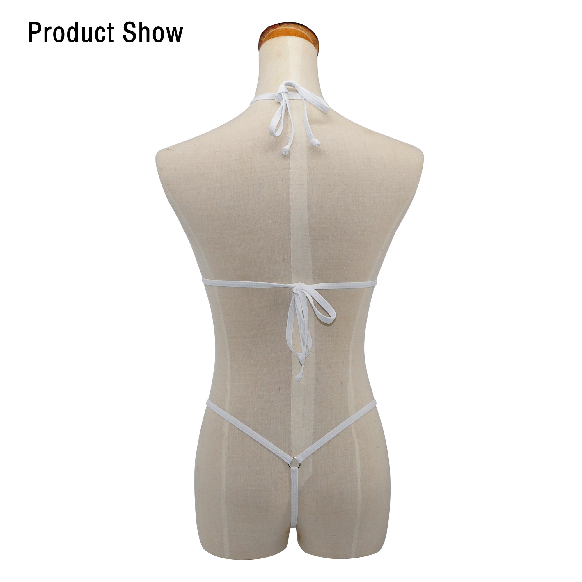 SHERRYLO Bue See Thru Micro Bikini Extreme Mini Slutty G String Bikinis