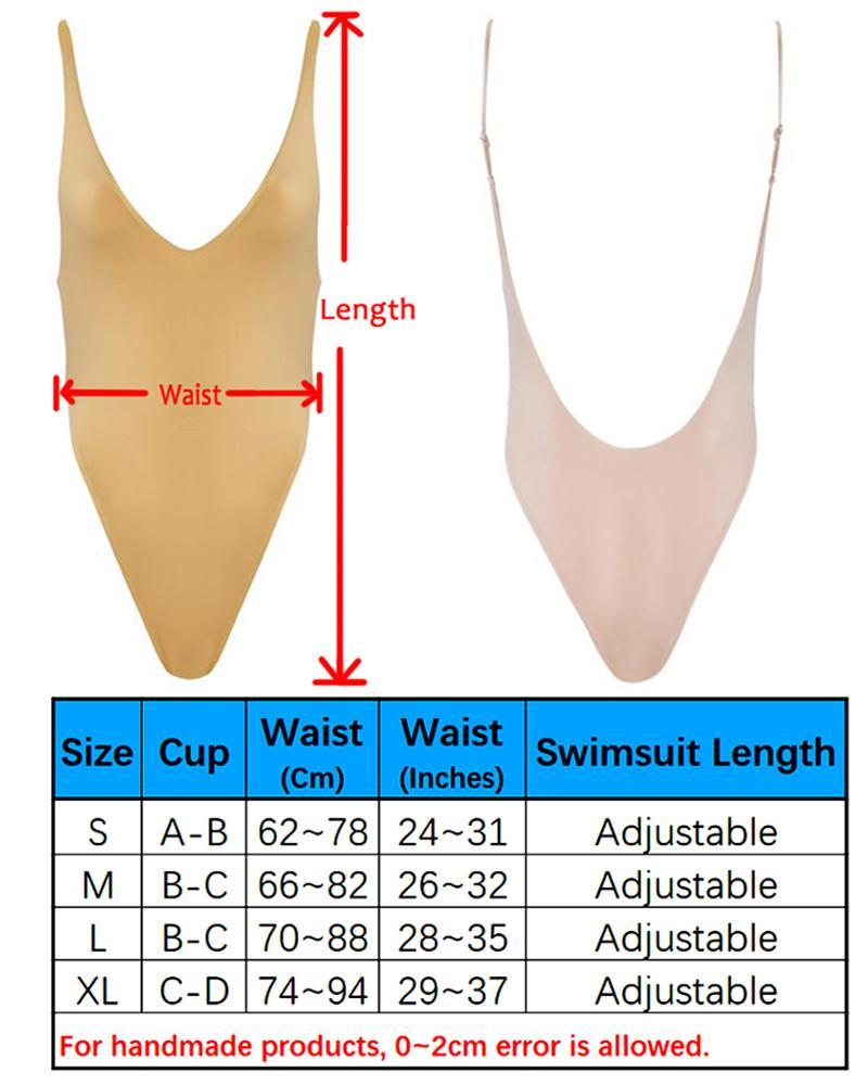High Cut One Piece Swimsuit Full Back One Piece Bathing Suits for Women